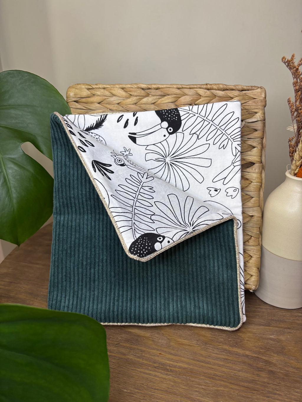 Cahier de coloriage lavable vert sapin