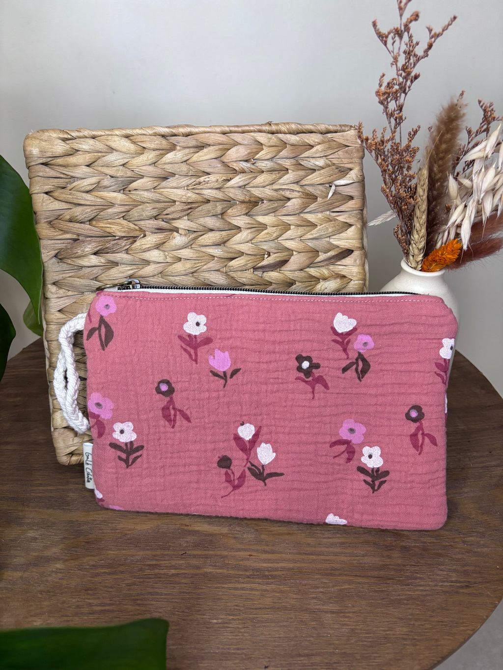 Pochette gaze de coton molletonnée