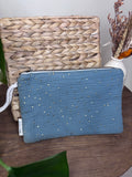 Pochette gaze de coton molletonnée