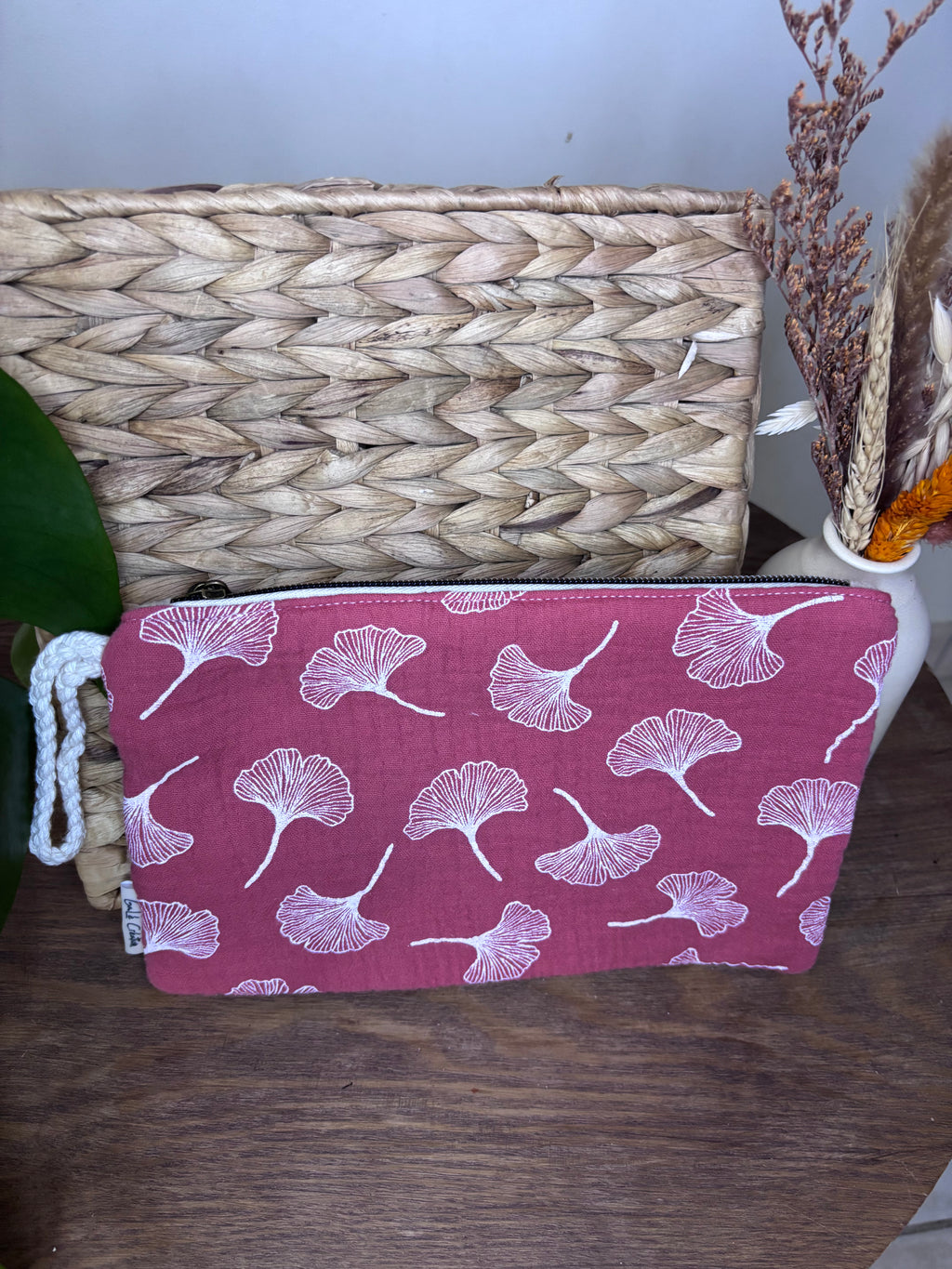 Pochette gaze de coton molletonnée