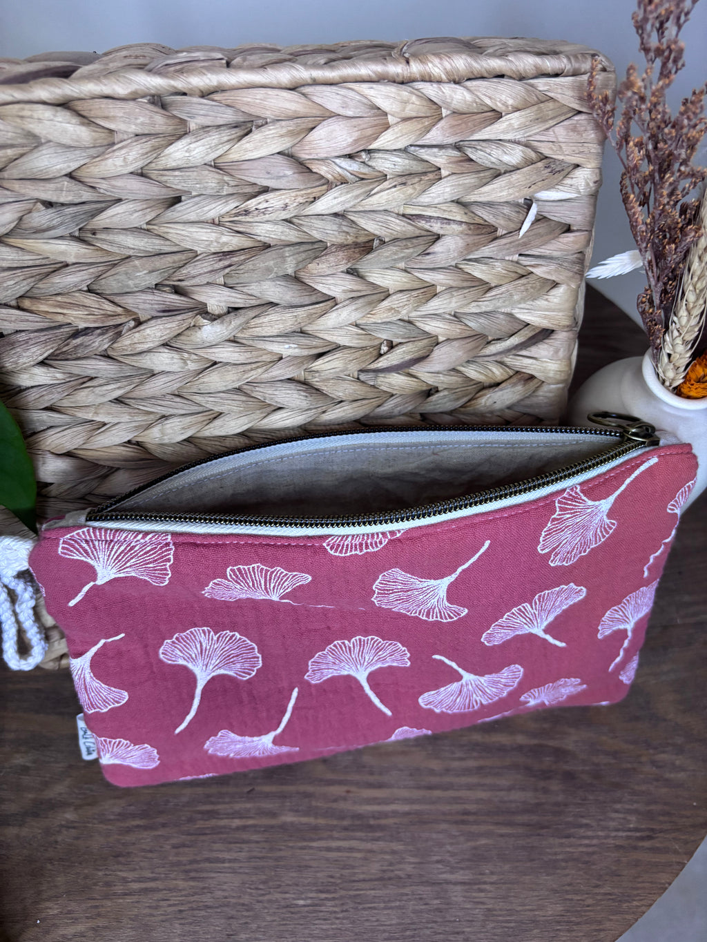 Pochette gaze de coton molletonnée