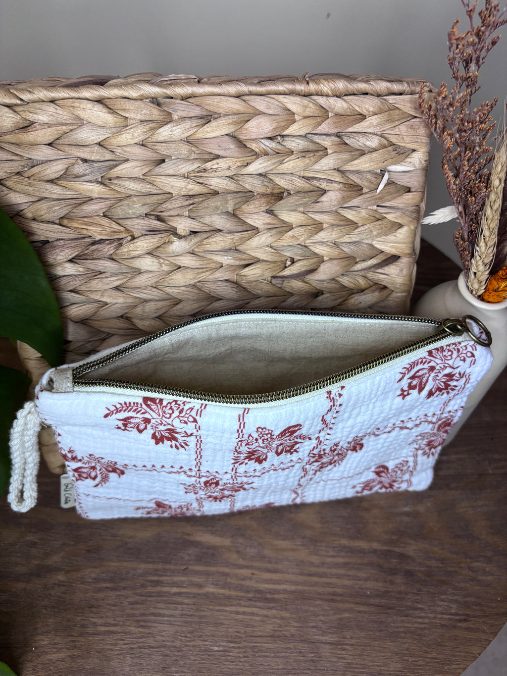 Pochette gaze de coton molletonnée