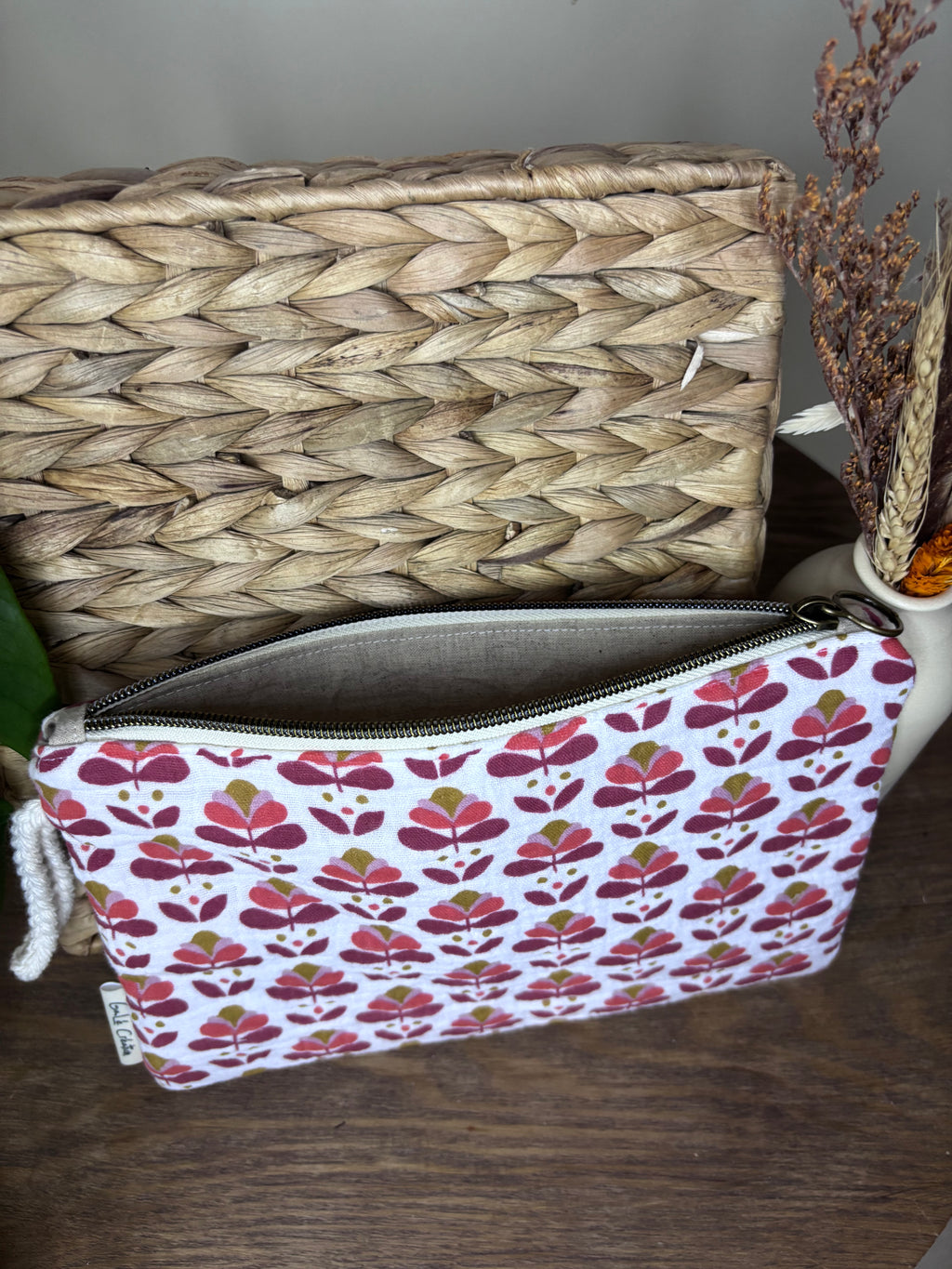 Pochette gaze de coton molletonnée