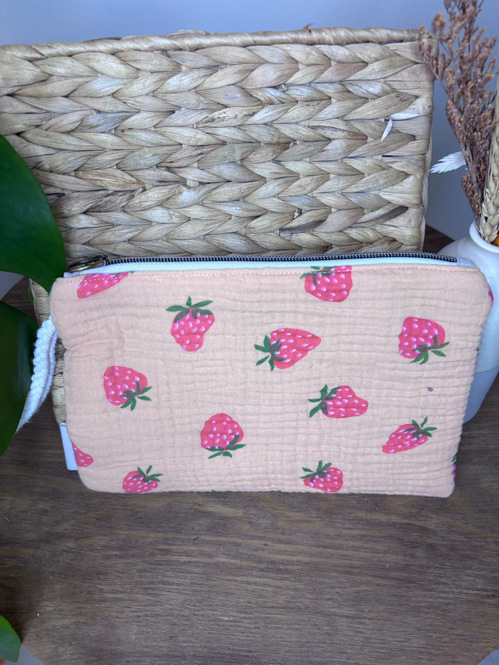Pochette gaze de coton molletonnée