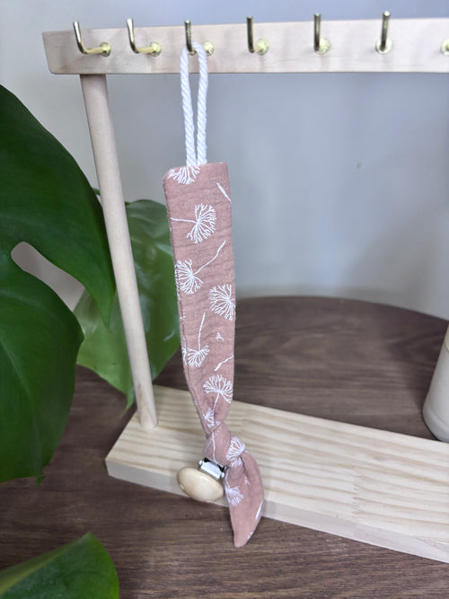 Attache tétine gaze de coton