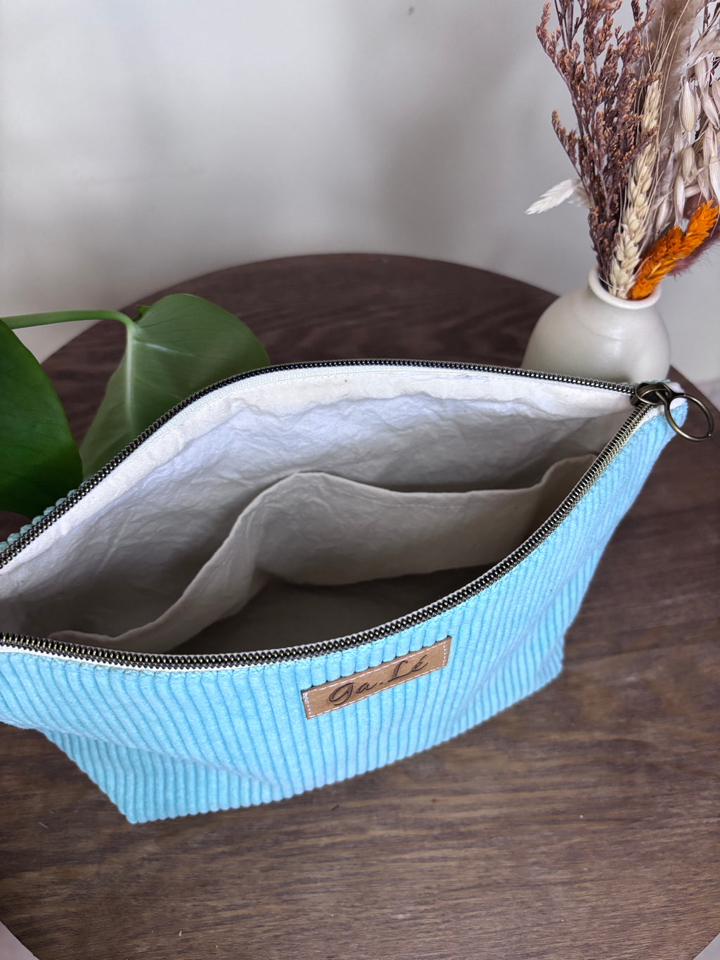 Trousse de toilette menthe