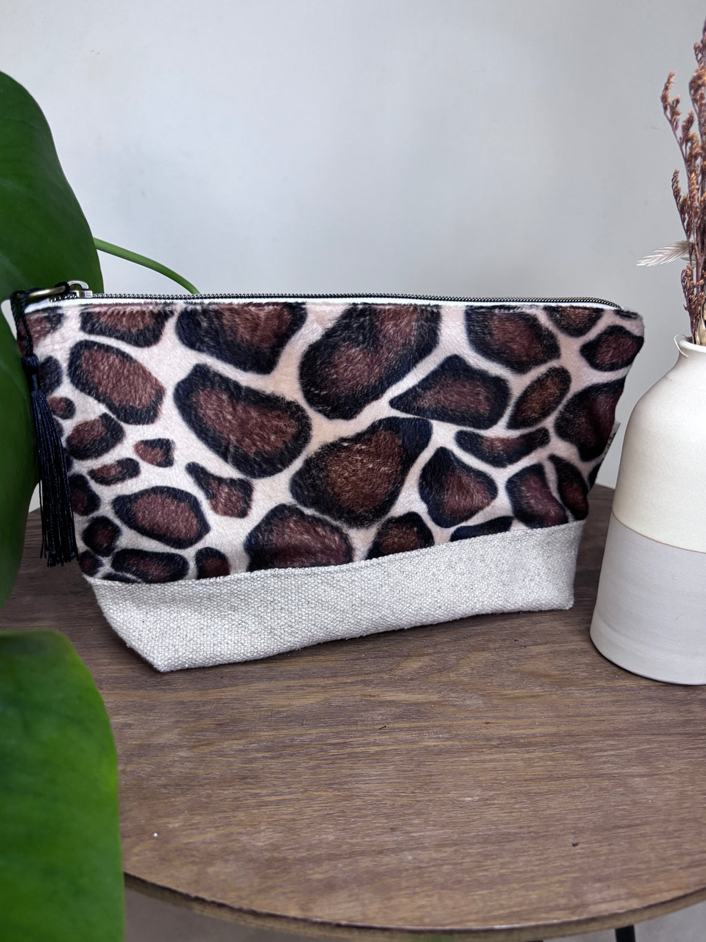 Trousse de toilette girafe