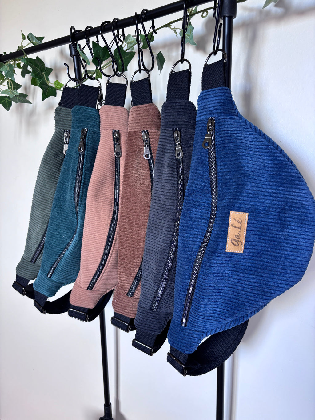 Sac banane velours HOMME