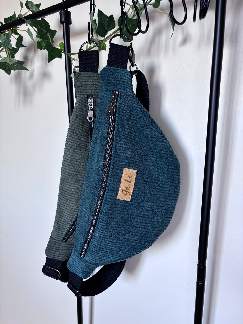 Sac banane velours HOMME