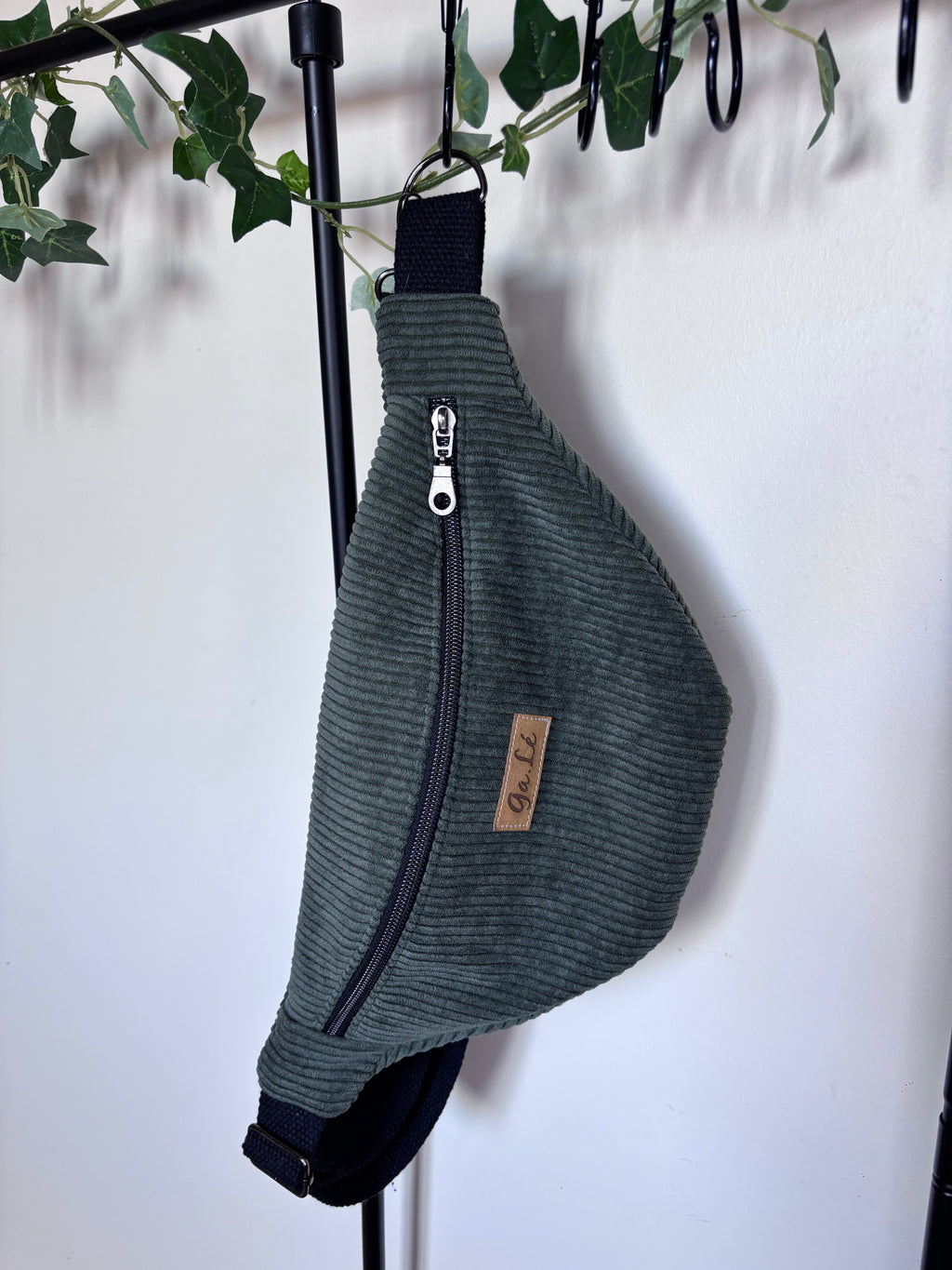 Sac banane velours HOMME