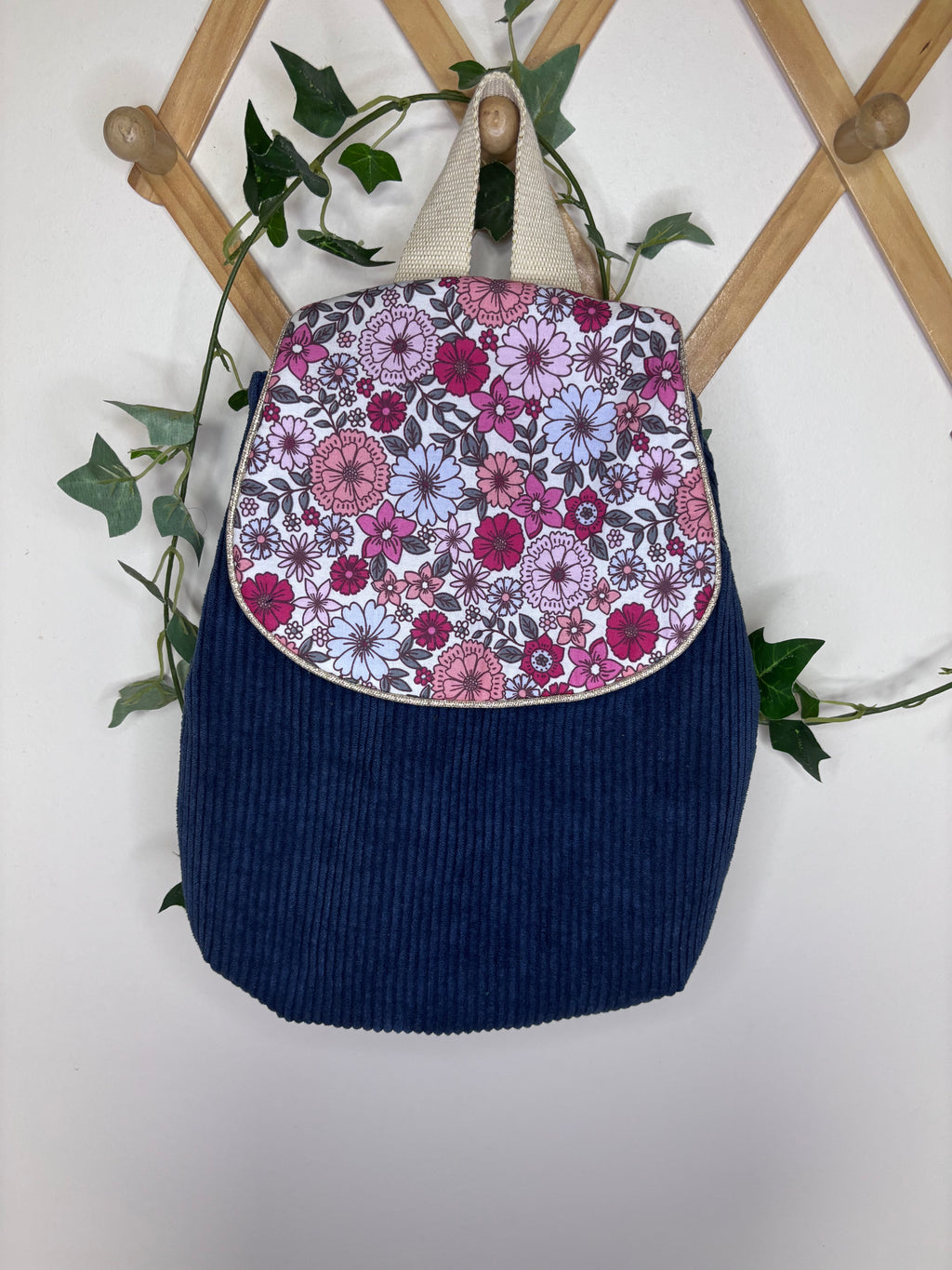 Sac à dos bleu marine