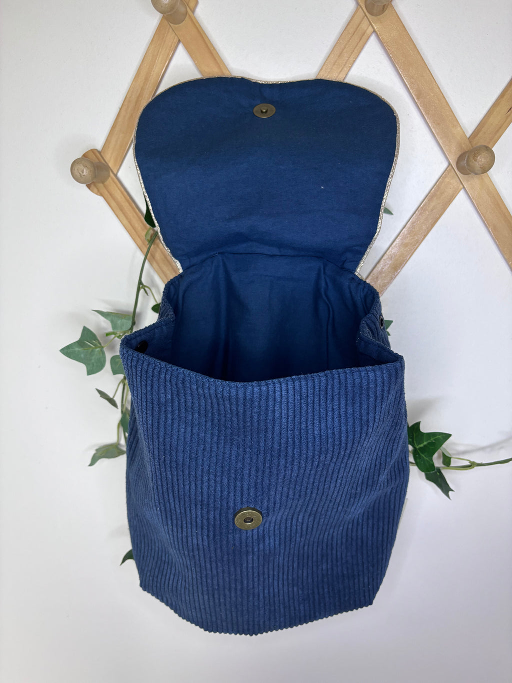 Sac à dos bleu marine