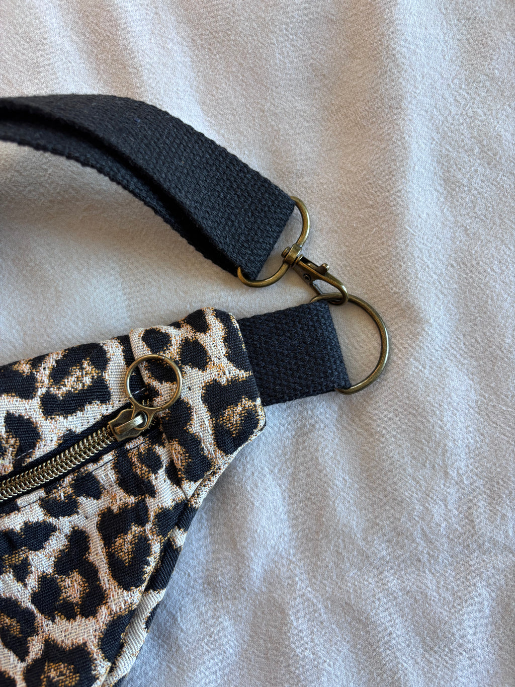 Sac banane léopard