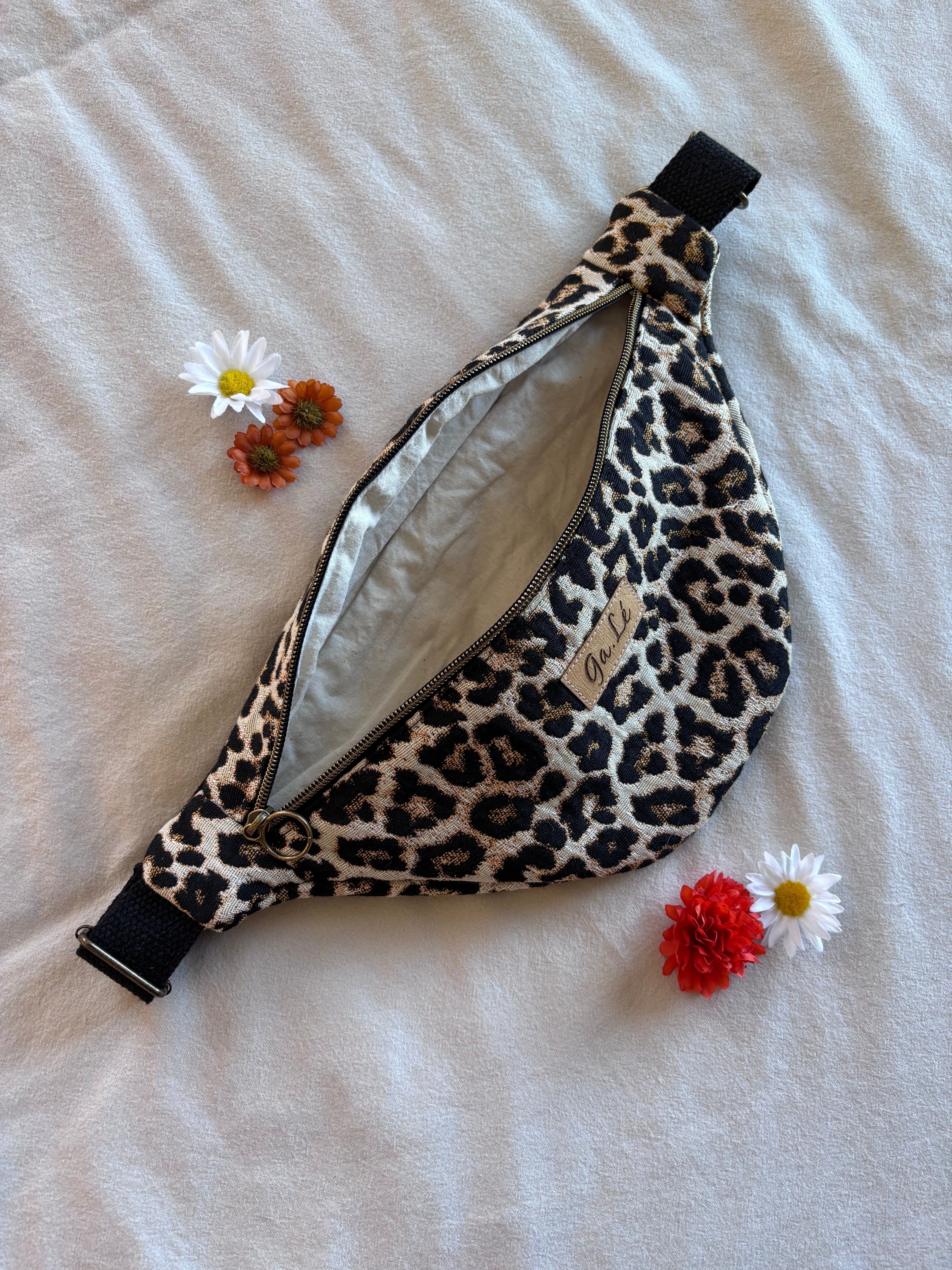 Sac banane léopard