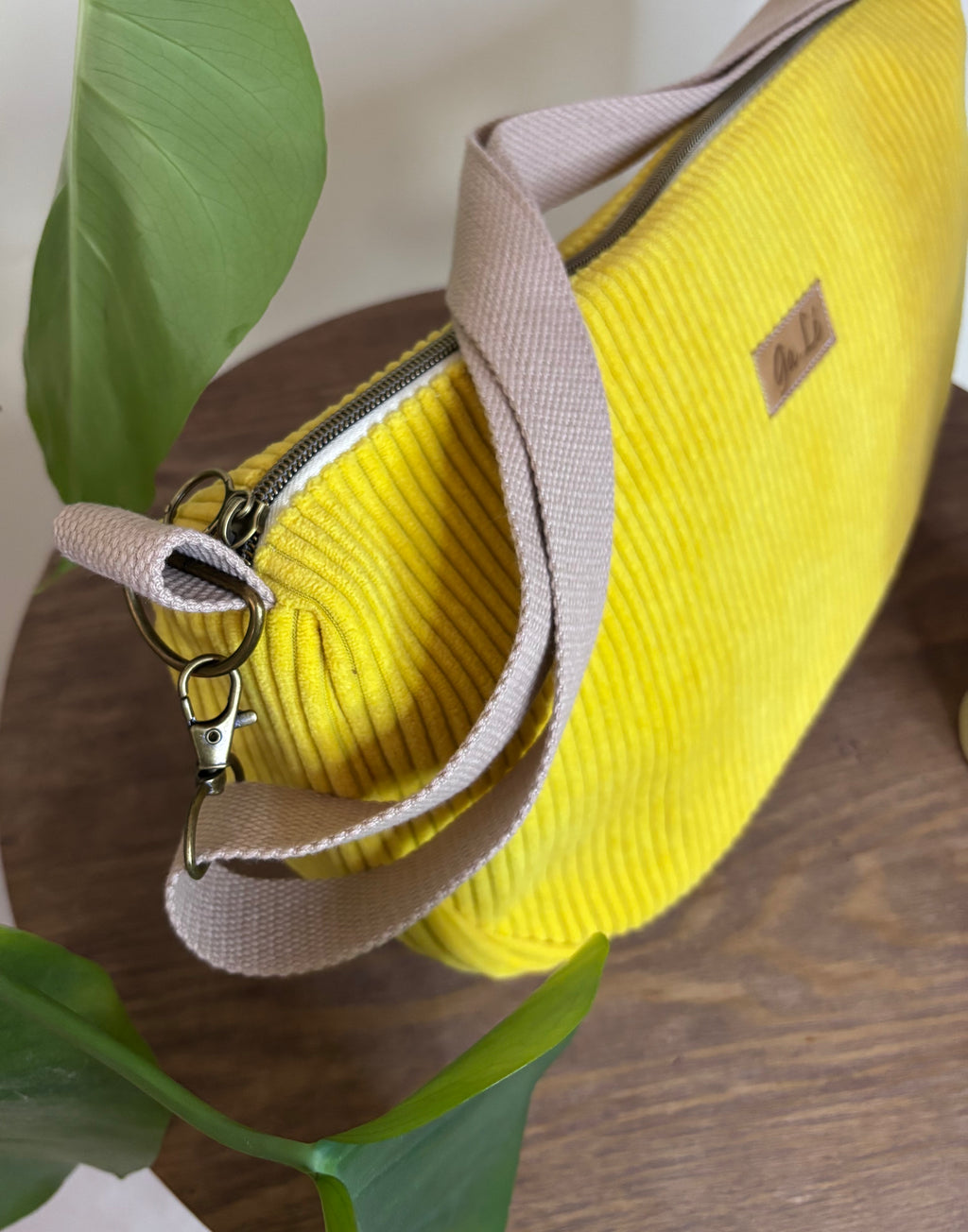 Sac bandoulière jaune