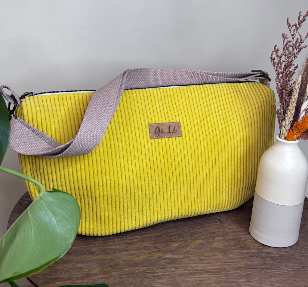 Sac bandoulière jaune