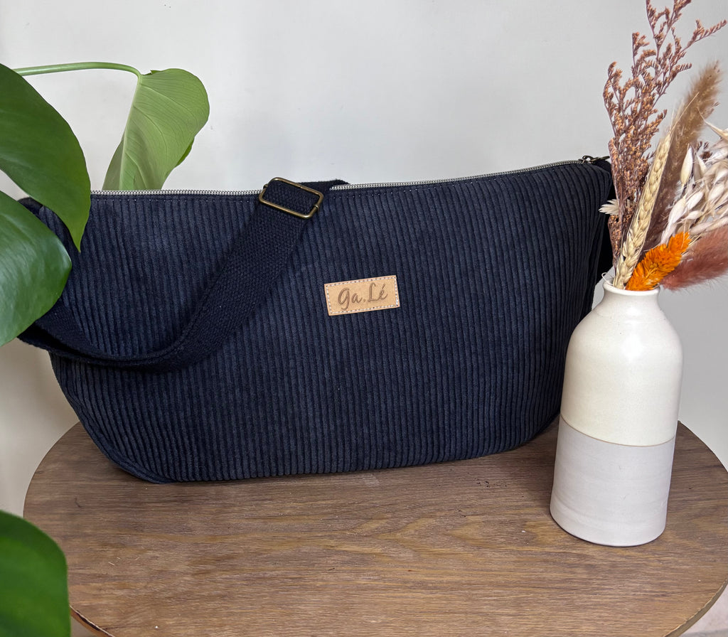 Sac bandoulière anthracite