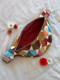 Sac banane jacquard orangé